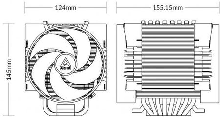 Serwerowe chłodzenie procesora Arctic Freezer 4U-M Rev. 2 - zdjęcie 3