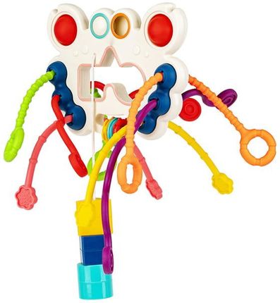 Dumel Tuli Fun Motyl Kolorowe Linki Zabawka Sensoryczna 12m+ - zdjęcie 2