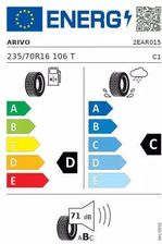 Arivo TERRAMAX ARV A/T 235/70R16 106T