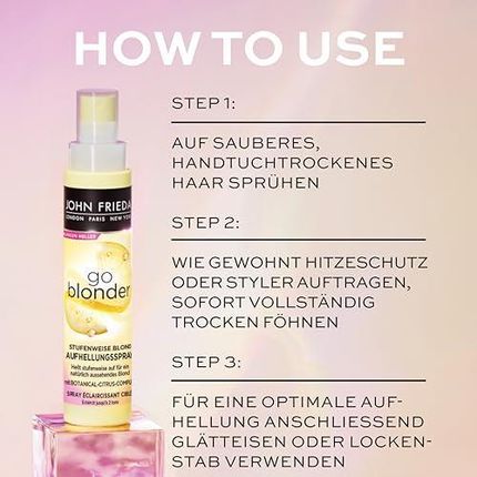 John Frieda Go Blonder Kuracja Bez Zmywania 100ml - zdjęcie 2