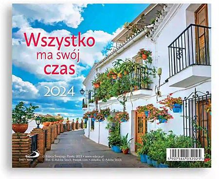 Kalendarz 2025 na biurko - Wszystko ma swój czas - zdjęcie 3