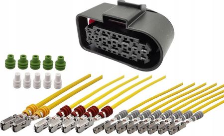 Rk-Tronik Wiązka Wtyczka Kostka Lampy Przód Vag 3C0973737 Zestaw Naprawczy - zdjęcie 2