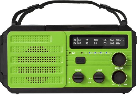 MOZOS MD-091 radio FM/AM solarne+dynamo - zdjęcie 4