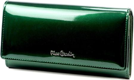 Portfel damski skórzany PIERRE CARDIN 07 SHINY 100 Fuksja - zdjęcie 2