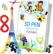 DRUKARKA DŁUGOPIS 3D Dla Dzieci 3 D PEN Zestaw i WKŁADY PLA 110 METRÓW