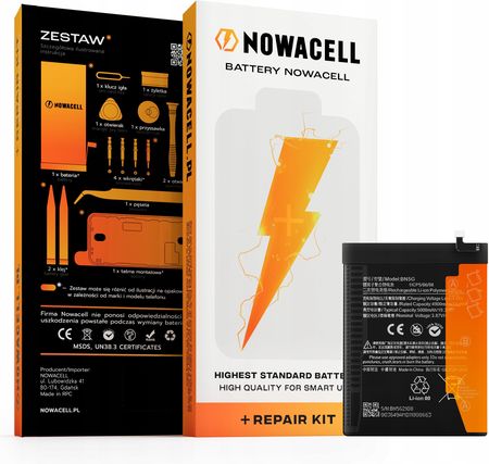Nowacell Bn5G Xiaomi Redmi 10A/ 10C 5000Mah - zdjęcie 3