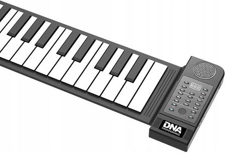 DNA ROLL 61 V2 keyboard zwijany silikonowy przenośny bateryjny klawisze organy - zdjęcie 5