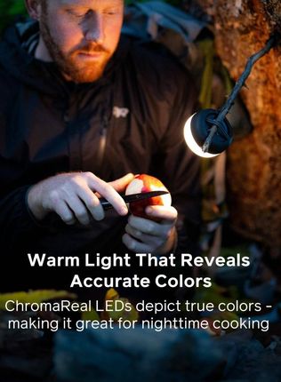 Biolite Lampka Turystyczna Alpenglow Mini Lantern Ash Grey - zdjęcie 2