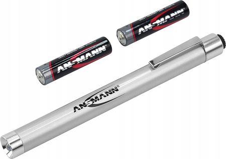 Ansmann X15 Led Latarka W Długopisie Srebrny Dioda Elektroluminescencyjna - zdjęcie 2