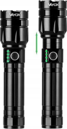 Vayox Latarka Led Taktyczna Akumulatorowa Wojskowa Usb-C Zoom 1060Lm Pro - zdjęcie 4