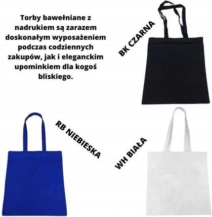 Media Design Prezent Na Dzień Babci Torba Na Zakupy Dla Babci - zdjęcie 3