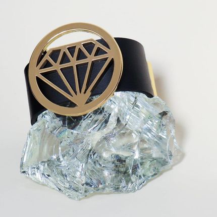 Colibra Bransoletka skórzana z diamentem z kolekcji Diamond (B23/WIO/31Au) - zdjęcie 2