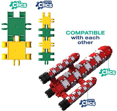 Clicks Nano Clics Klocki 5W1 Dzika Przyroda 250El - zdjęcie 5