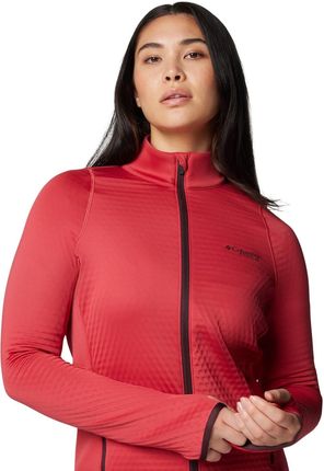 Bluza damska Columbia CRYSTAL LEAF czerwona 2085333602 - zdjęcie 3