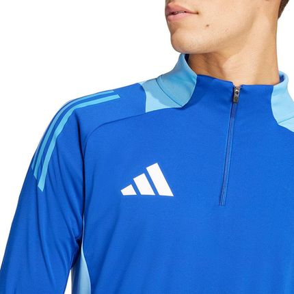 Bluza męska adidas Tiro 24 Competition Training niebieska IS1641 - zdjęcie 3