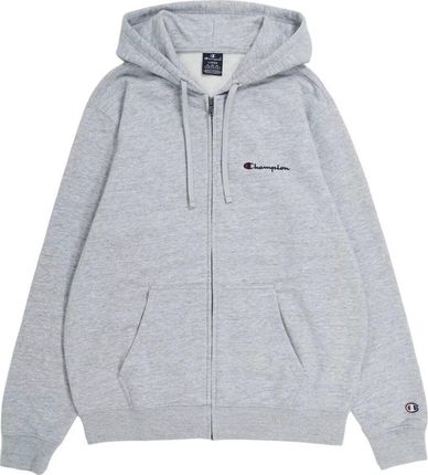 Bluza męska Champion Full Zip Hoodie szara 220260 EM021 - zdjęcie 3