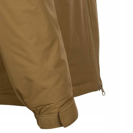 LEKKA KURTKA ZIMOWA LEVEL 7 Z KAPTUREM CLIMASHIELD APEX 100G CZARNA 3XL - zdjęcie 4