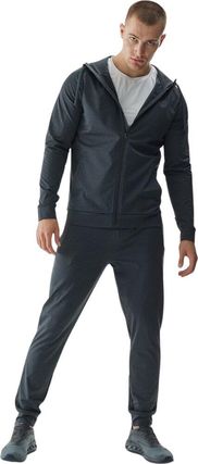Bluza męska 4F M403 antracyt melanż 4FWAW24TFSWM403 22M - zdjęcie 5