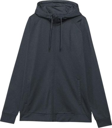 Bluza męska 4F M403 antracyt melanż 4FWAW24TFSWM403 22M - zdjęcie 2