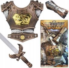 Zdjęcie Bigtoys Zestaw Rycerski Dla Chłopców Zbroja Miecz 1833 - Nowe Brzesko