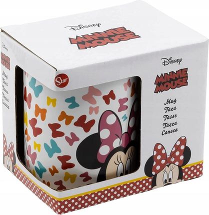 Cartoon Disney Kubek Ceramiczny Minnie 325ml Dla Dzieci Na Śniadanie (88104) - zdjęcie 2