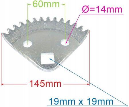 Stiga Zębatka kierownicza N92J (325735513/0) - zdjęcie 2