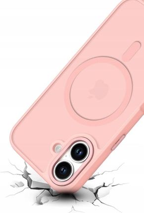 Atrax Różowe Magsafe Do Iphone 16 Plus Matowe Matt - zdjęcie 2