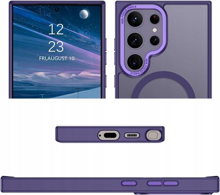 Exoguard Matowe Magsafe Matte Do Samasung Galaxy S24 Ultra - zdjęcie 3