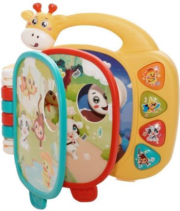 Bo Jungle Książeczka Interaktywna Muzyczna Żyrafa - zdjęcie 4