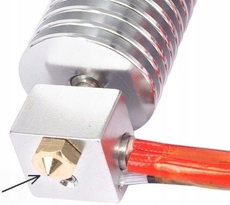 Cpi Dysza 0,4Mm M6 Filament 3,0Mm H12.5Mm Stożkowa E3D V5 V6 - zdjęcie 4