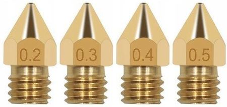Cpi Dysza 0,4Mm M6 Filament 3,0Mm H12.5Mm Stożkowa E3D V5 V6 - zdjęcie 3