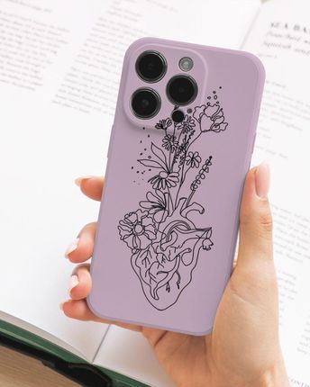 Pieceofcase Matowe Karmel Apple Iphone 15 Plus Serce Minimal - zdjęcie 3