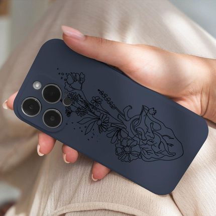 Pieceofcase Matowe Karmel Samsung Galaxy A34 5G Serce Minimal - zdjęcie 3
