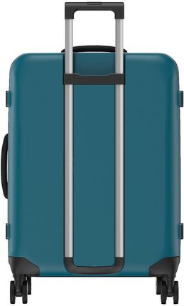 Rollink Vega 360 Spinner – lekka, składana walizka zapewnia oszczędność miejsca podczas przechowywania., deep lagoon, Check In M, casual - zdjęcie 2