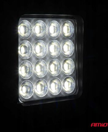 Amio Lampa Robocza Led Halogen Reflektor Awl64 192W 12000Lm 12V 24V Szperacz - zdjęcie 5