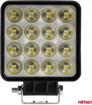 Amio Lampa Robocza Led Halogen Reflektor Awl64 192W 12000Lm 12V 24V Szperacz - zdjęcie 4
