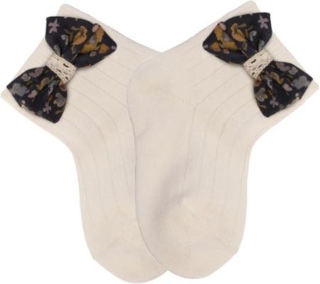 Topmark Hi Little One skarpetki dla niemowlaka BOHO FLOPI Navy roz 6-12 m Pom Pom - zdjęcie 4