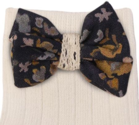 Topmark Hi Little One skarpetki dla niemowlaka BOHO FLOPI Navy roz 6-12 m Pom Pom - zdjęcie 5