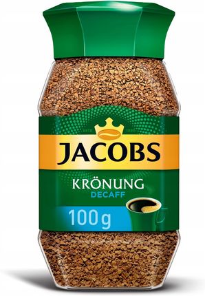 Jacobs Bezkofeinowa Rozpuszczalna Krönung Decaff 2X 100g - zdjęcie 2