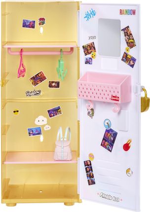 Mga Rainbow High Locker Szafka Lalka Szkolna 121015 Ubrania +Akcesor - zdjęcie 3