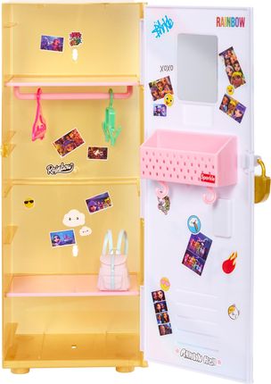 Mga Rainbow High Locker Szafka Lalka Szkolna 121015 Ubrania +Akcesor - zdjęcie 2