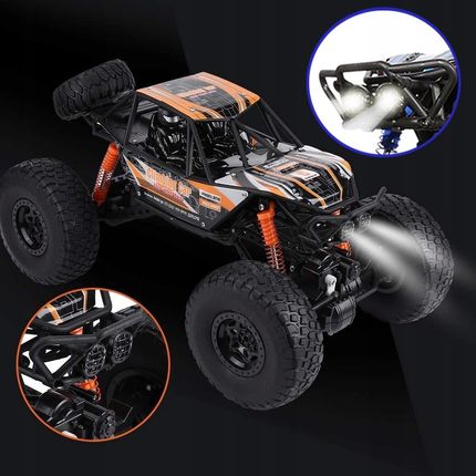 Acr Samochód Zdalnie Sterowany Wielki 48Cm 4X4 Światło Crawler - zdjęcie 2