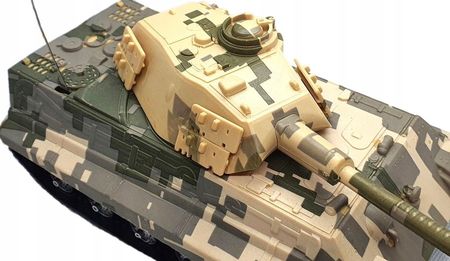 Qulki Czołg Zdalnie Sterowany Na Pilot Rc Światło Dźwiek R/C Baterie - zdjęcie 2