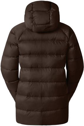 Kurtka z kapturem damska The North Face HYALITE DOWN brązowa NF0A7Z9R1OI - zdjęcie 2