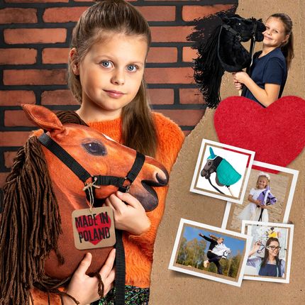 Skippi Hobby Horse Z Kantarem Bursztyn A3 Hh - zdjęcie 6