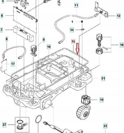 Husqvarna Pas Uszczelniający Do Automower 305 315 Oryginał - zdjęcie 2