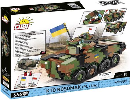COBI Armed Forces KTO Rosomak (PL/UA) (COBI-2629) - zdjęcie 4