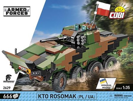 COBI Armed Forces KTO Rosomak (PL/UA) (COBI-2629) - zdjęcie 2