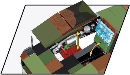 COBI Armed Forces KTO Rosomak (PL/UA) (COBI-2629) - zdjęcie 5