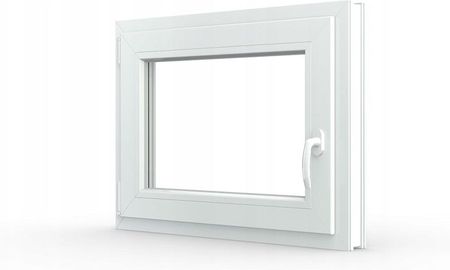 Veka Okno Pcv 865x535mm Uchylne Białe 3-Szybowe - zdjęcie 3